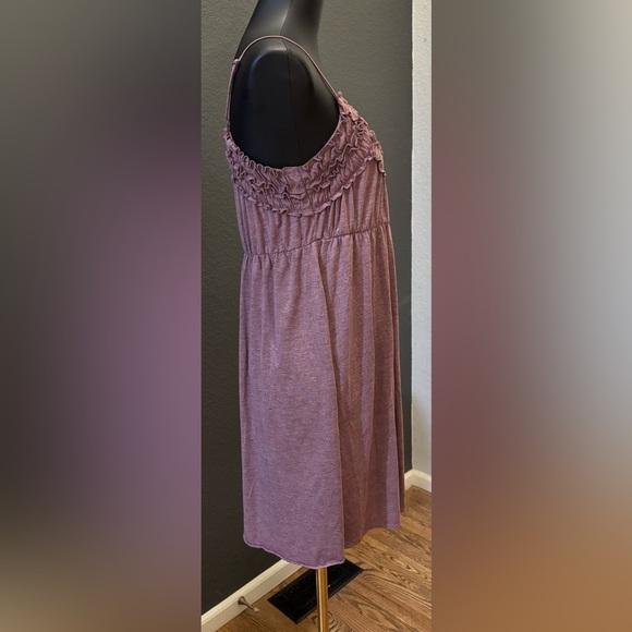 ELOISE at Anthropologie: Rusched Yoke Spaghetti Strap Baby Doll Dress - Picture 2 of 16